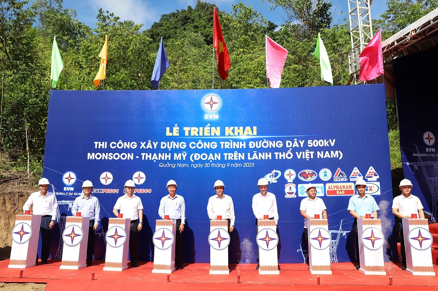 Công ty TNHH Đầu tư Thương mại Đức Khải tham gia cung cấp toàn bộ Cáp quang, cách điện và phụ kiện cho dự án Đường dây 500kV Monsoon - Thạnh Mỹ (Đoạn trên lãnh thổ Việt Nam)