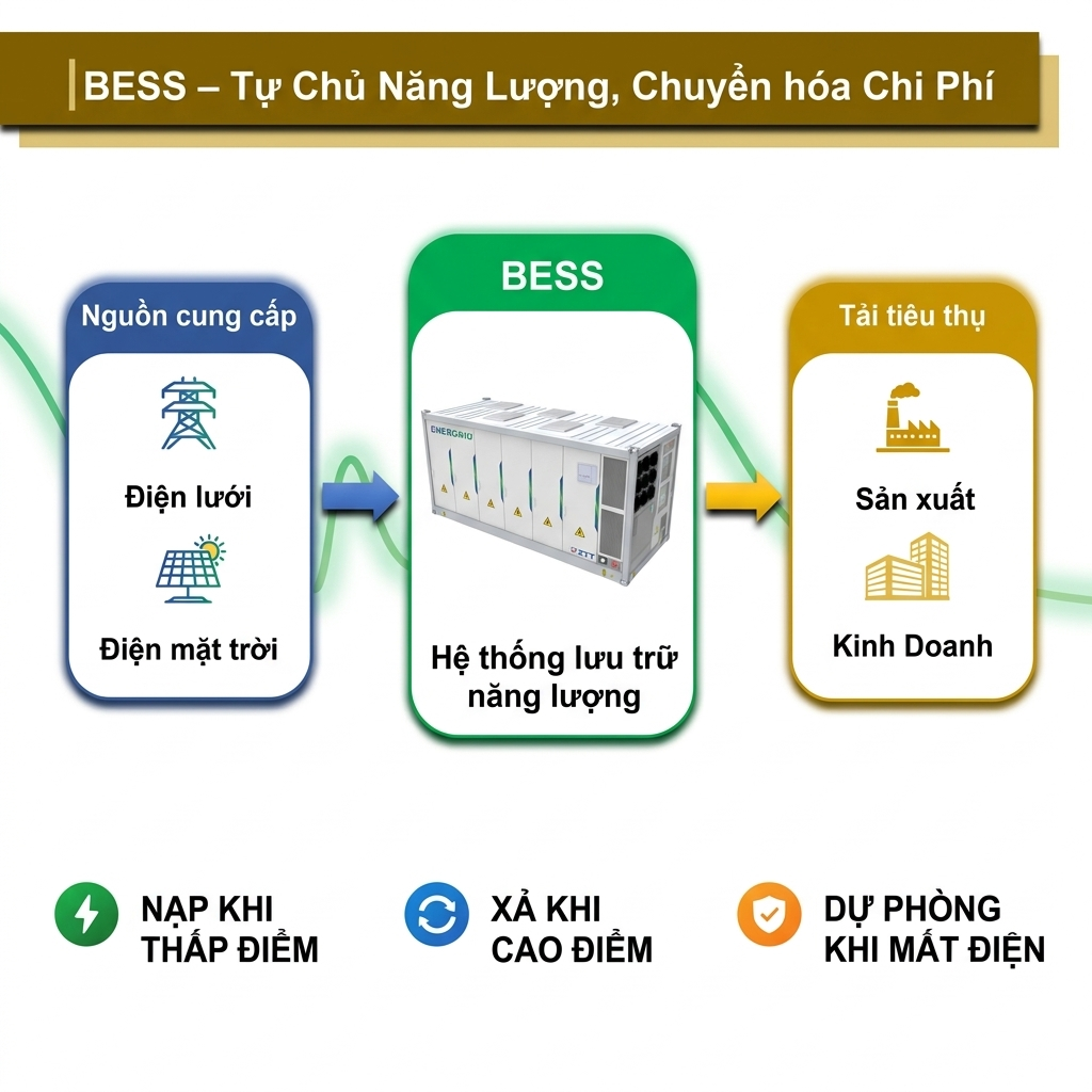 Hệ thống lưu trữ năng lượng (BESS)